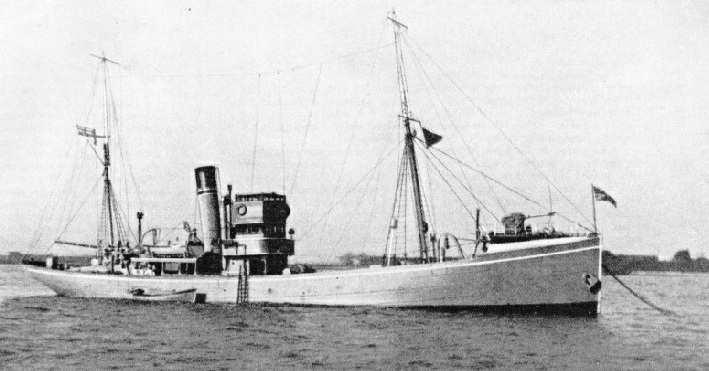 The Fishery Protection gunboat Boyne