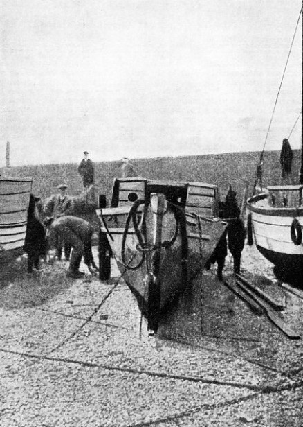 Captain Voss sailed in the Tilikum, the 30-feet dug-out canoe