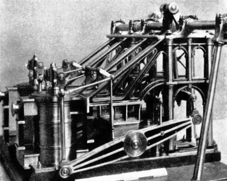 The engines of the paddle steamer Ruby built in 1836
