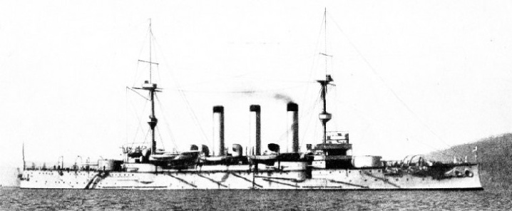 THE JAPANESE ARMOURED CRUISER IWATE