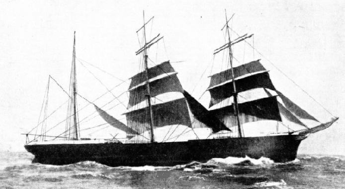 The German barque Antigone