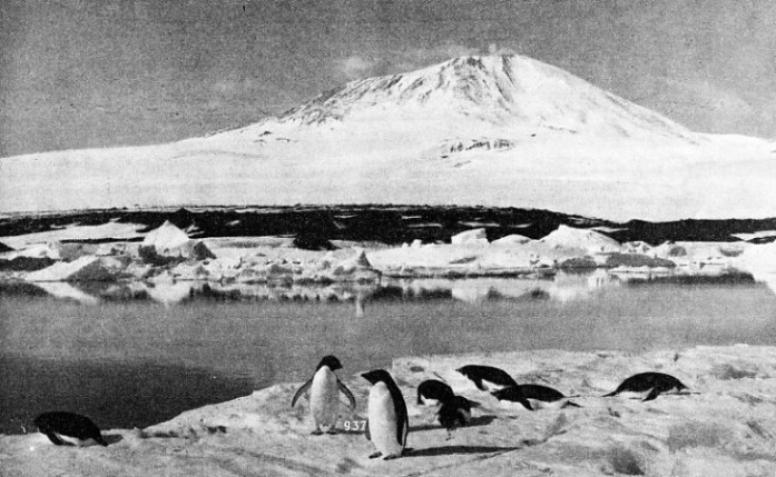 Mount Erebus is 12,373 feet high