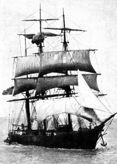 Of 270 tons gross, the Cort Adelare was built in 1868