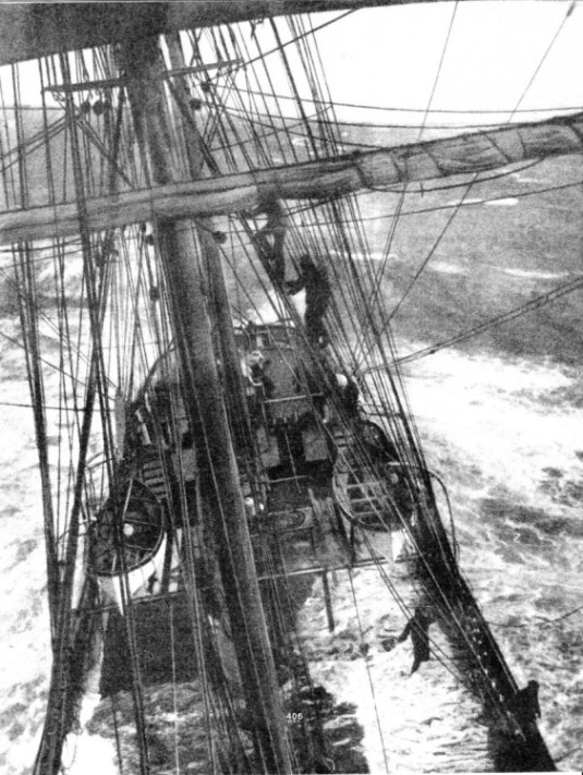 The Invercauld a three-masted barque