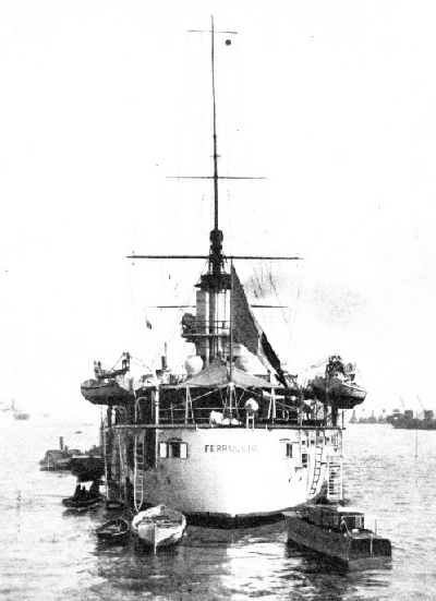 The Francesco Ferruccio was completed for the Italian Navy in 1905